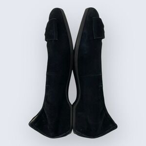 Dansko Lina Black Suede Bow Arch Support Orthopedic Ballet Flat 5702860236 39 9